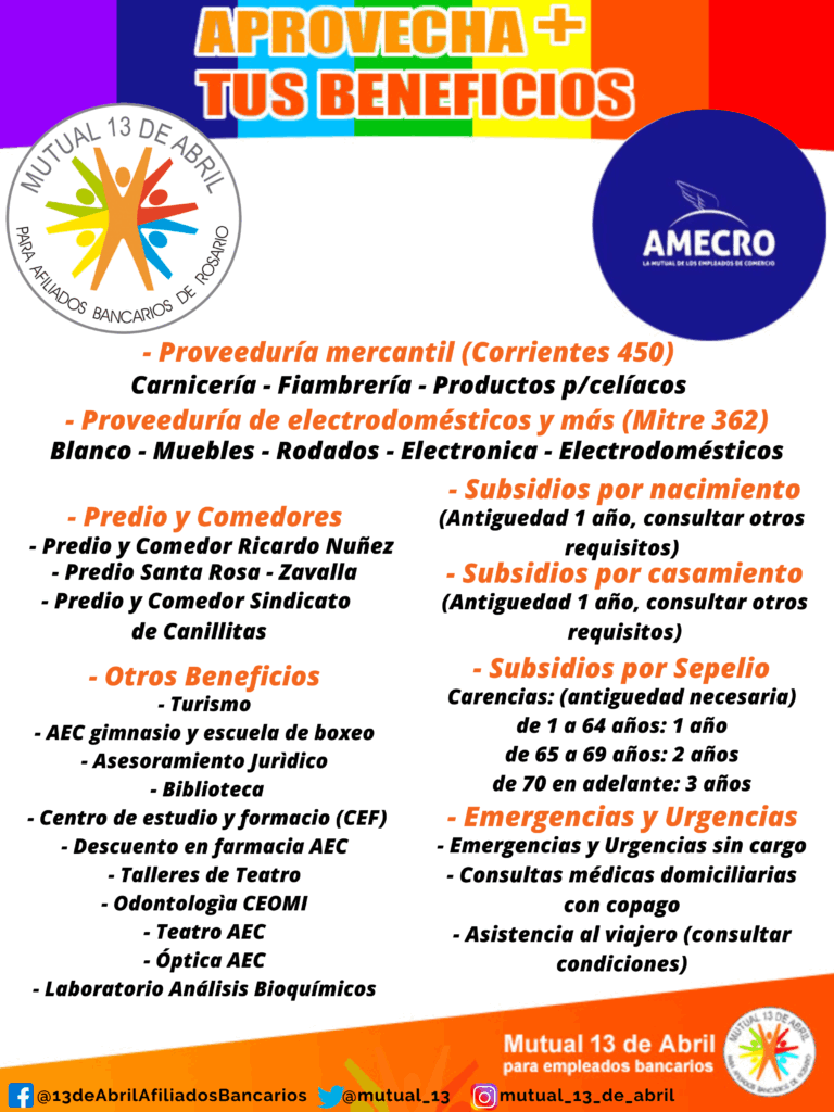 Amecro beneficios